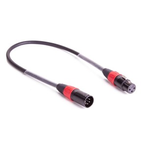Admiral Adapter DMX 5-pin męski na 3-pin żeński XLR 0,5 m czarny