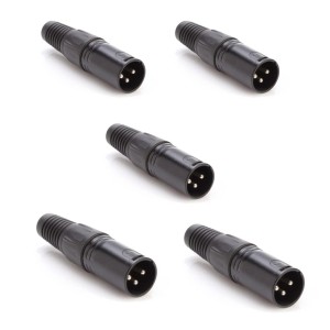 Admiral Wtyk XLR 3-pin męski, 5 sztuk