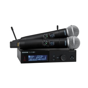 Shure SLXD24D+E/58-G65 - Podwójny cyfrowy system