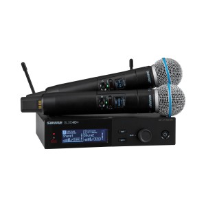 Shure SLXD24D+E/B58-G65 - Podwójny cyfrowy system