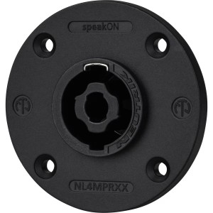 Neutrik NL4MPRXX Gniazdo głośnik speakon panelowe