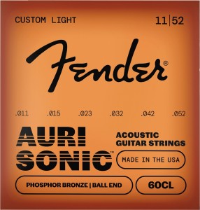 Fender 60CL 11-52 Saiten für Westerngitarren