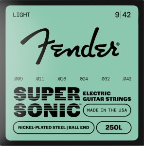 Fender 250L 3er-Pack Saiten für E-Gitarren 9-42