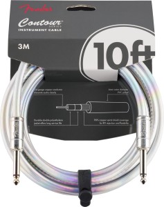 Fender Contour Galaxy Iridescent kabel instr 3,05m