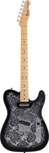 Fender Japan Limited Telecaster Black Paisley