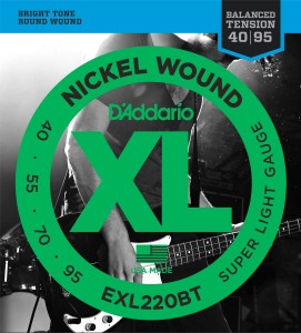D'Addario EXL220BT struny do gitary basowej 40-95