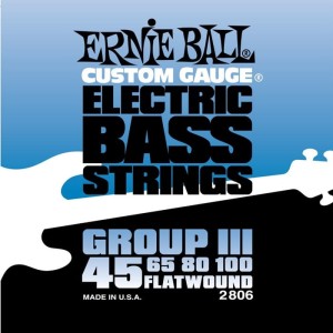Ernie Ball 2806 Saiten für Bassgitarren 45-100