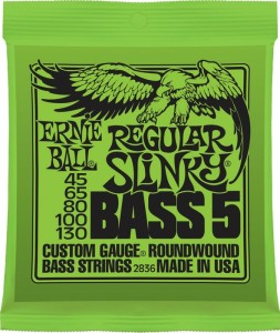 Ernie Ball 2836 Saiten für Bassgitarren 45-130