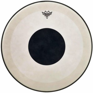 Remo P3 1122 10 Drum-Fell coated black dot