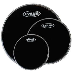 Evans TT13CHR Black Chrome Drum-Fell (Tom) 13"