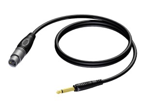 Procab REF900/3 Kabel Klinke - XLRf 3m