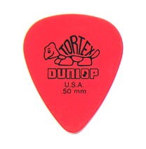 Dunlop Tortex 0,50mm. Gitarrenplektrum