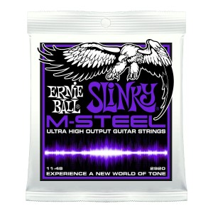 Ernie Ball 2920 M-Steel Saiten für E-Gitarren 11-48
