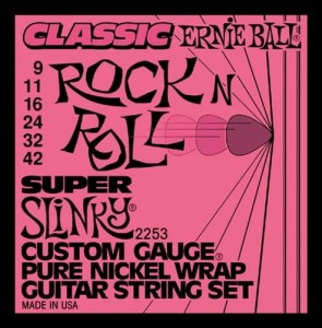 Ernie Ball 2253 Saiten für E-Gitarren 9-42
