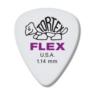 Dunlop Tortex Flex STD 1,14mm. Gitarrenplektrum