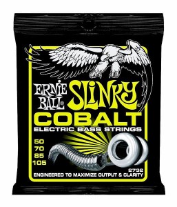 Ernie Ball 2732 Cobalt Saiten für Bassgitarren 50-105