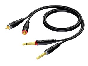 Procab REF631/5 Kabel 2xKlinke - 2xRCA 5m