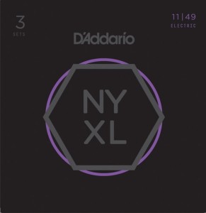 D'Addario NYXL1149-3P struny do gitary elek. 11-49