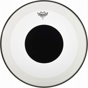 Remo P3 1322 10 Drum-Fell clear black dot
