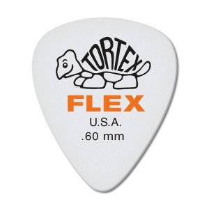 Dunlop Tortex Flex STD 0,60mm. Gitarrenplektrum