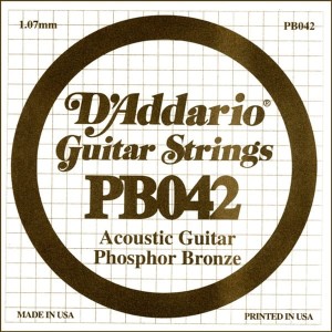 D'Addario PB042 Einzelne Saite