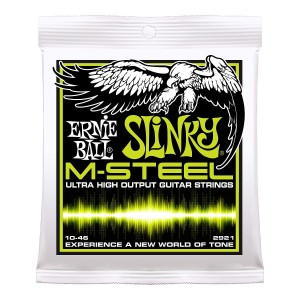 Ernie Ball 2921 M-Steel Saiten für E-Gitarren 10-46