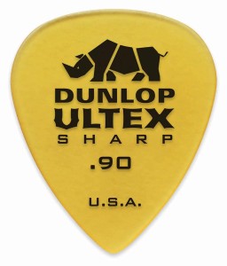 Dunlop Ultex Sharp 0,90mm. Gitarrenplektrum