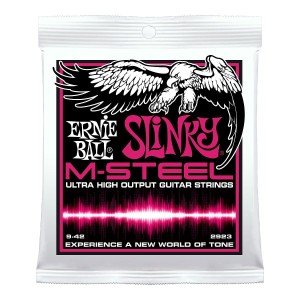 Ernie Ball 2923 M-Steel Saiten für E-Gitarren 9-42