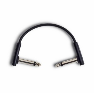 Rockboard Flat Patch Cable 10cm. Black