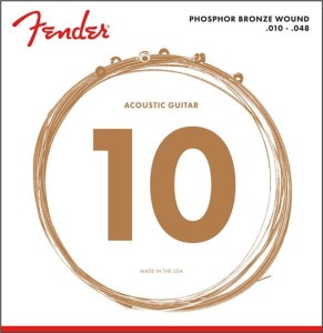 Fender 60XL 10-48 struny do gitary akustycznej