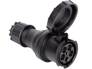 PCE 245-6xs Gniazdo przenośne 125A 5Pin 400V IP67