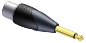 Procab CLP121  XLRf-jackm mono