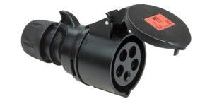 PCE 225-6x Gniazdo przenośne 32A 5Pin 400V IP44