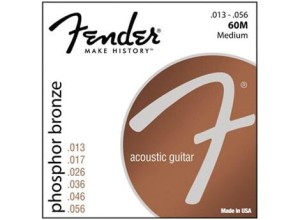 Fender 60M 13-56 Saiten für Westerngitarren