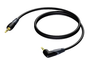 Procab CLA718/1,5 kabel mini jack stereo kąt.1,5m