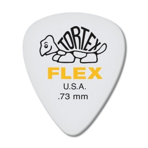 Dunlop Tortex Flex STD 0,73mm. Gitarrenplektrum