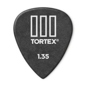 Dunlop Tortex III 1,35mm. Gitarrenplektrum