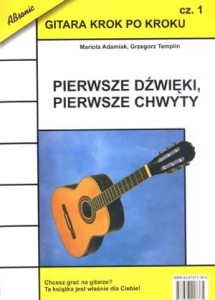 Książka "Gitara krok po kroku 1" Adamiak - Templin