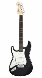Squier Standard Stratocaster SSS Black Left Hand