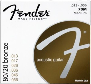 Fender 70M 13-56 Saiten für Westerngitarren
