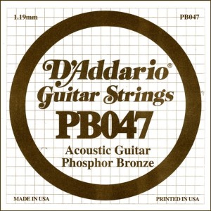 D'Addario PB047 Einzelne Saite