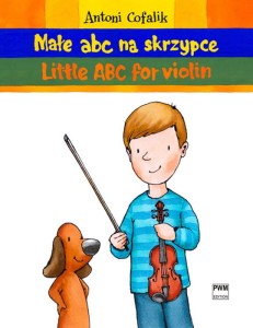 Książka "Małe ABC na skrzypce" A. Cofalik