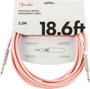 Fender Original 18,6' Shell Pink Instrumentenkabel