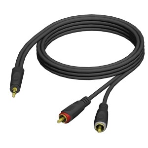 Procab CLA711/10 kabel mini jack stereo-2xRCA 10m
