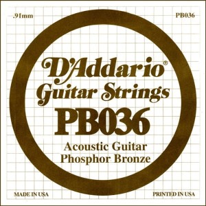 D'Addario PB036 Einzelne Saite