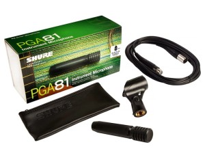 Shure PGA81-XLR mikrofon pojemnościowy instrument