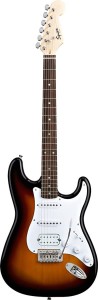 Squier Bullet Stratocaster HSS LRL BSB E-Gitarre