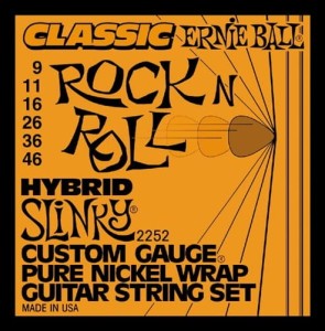 Ernie Ball 2252 Saiten für E-Gitarren 9-46