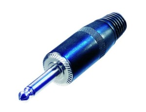 Rean NYS225B wtyk jack 1/4" czarny