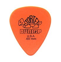 Dunlop Tortex 0,60mm. Gitarrenplektrum
